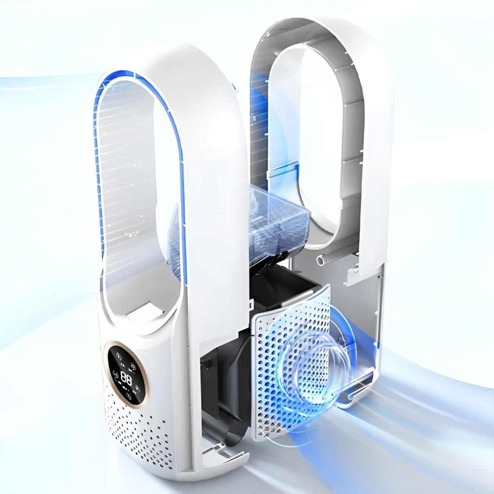 Smart Bladeless Air Flow Fan