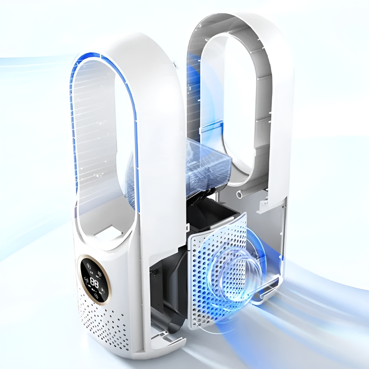 Smart Bladeless Air Flow Fan