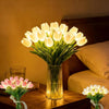 Cozy LED flower lamp for warm, atmospheric light