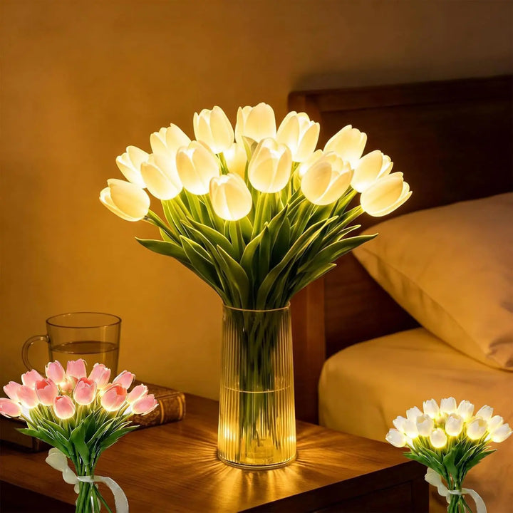 Cozy LED Flower Lamp for Warm Ambient Lighting