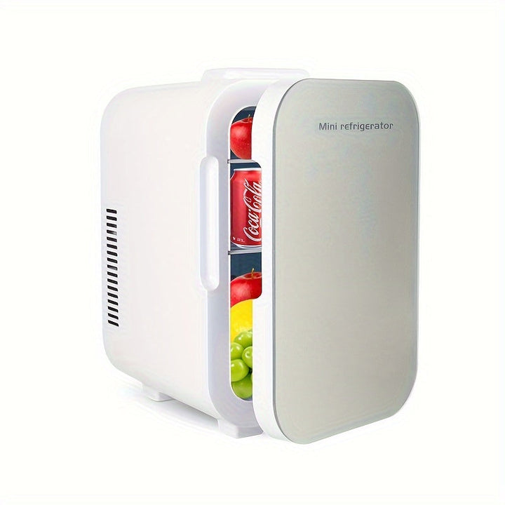 ChillMate 8L Mini Fridge – Energy-Efficient with Glass Door