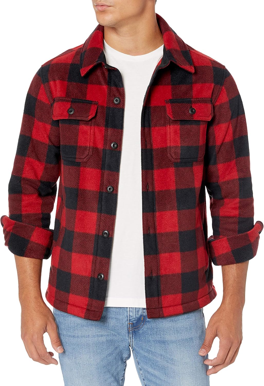 Men's Fleece Overshirt for Spring 2026 – Max