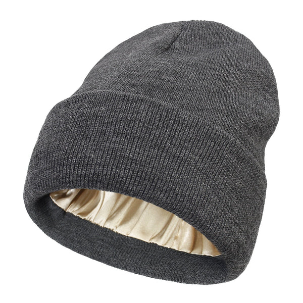 Silk-Lined Winter Hat - Noor