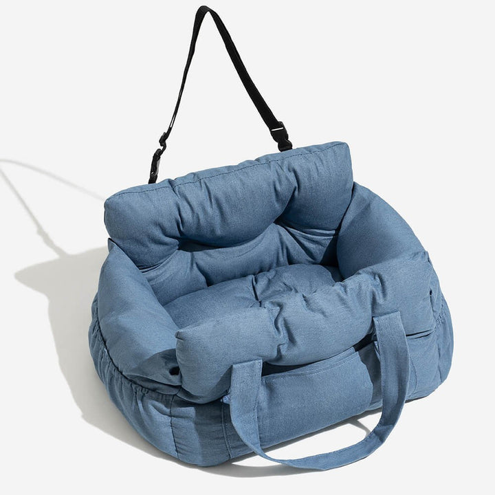 3-in-1 Travel Bed for Dogs – Car, Shoulder & Carry