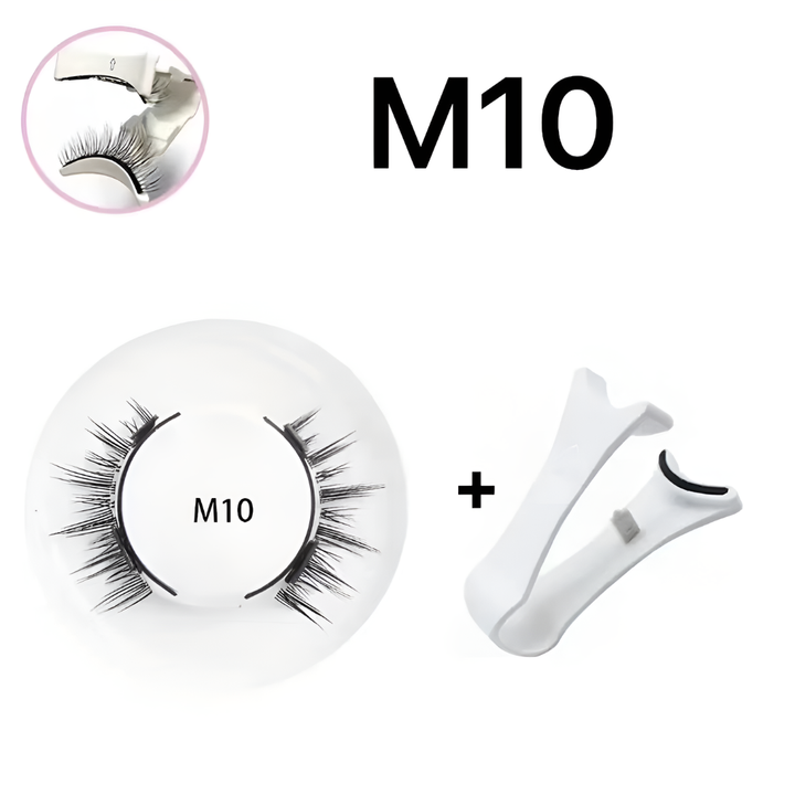 Reusable Magnetic Eyelash & Tweezer Set