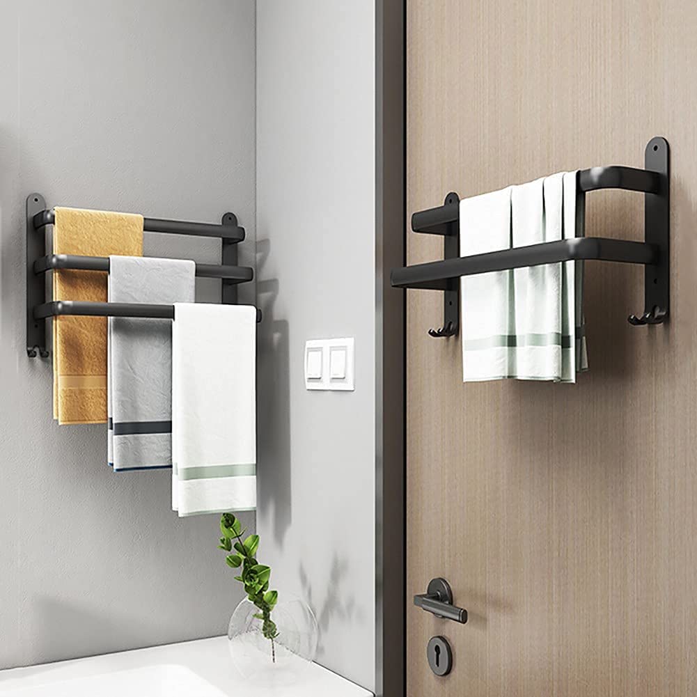 Towel Rail with Hooks - DrySpace