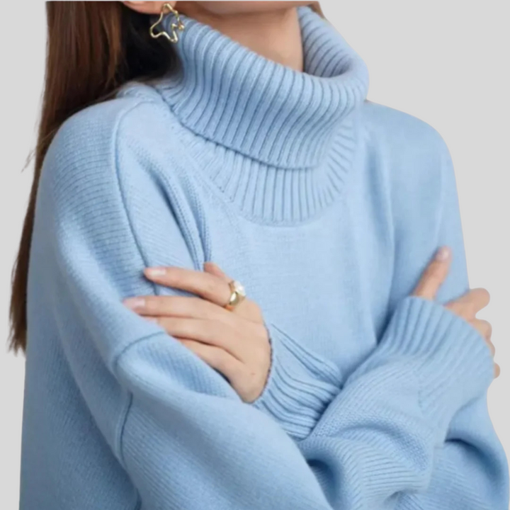 Modern Rollneck Sweater for Women – Elevated Cold-Weather Layer