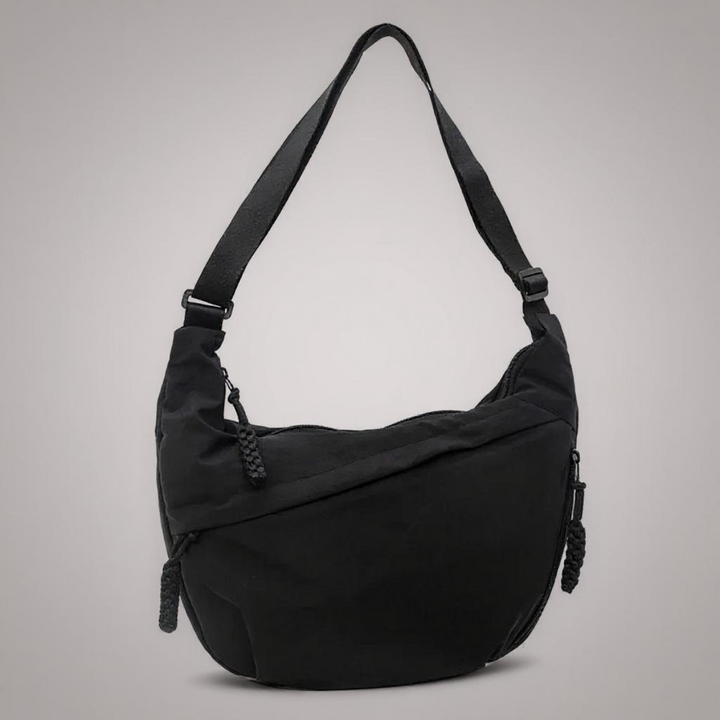 Crescent Shoulder Bag – Made from Sustainable Nylon with Adjustable Shoulder Strap