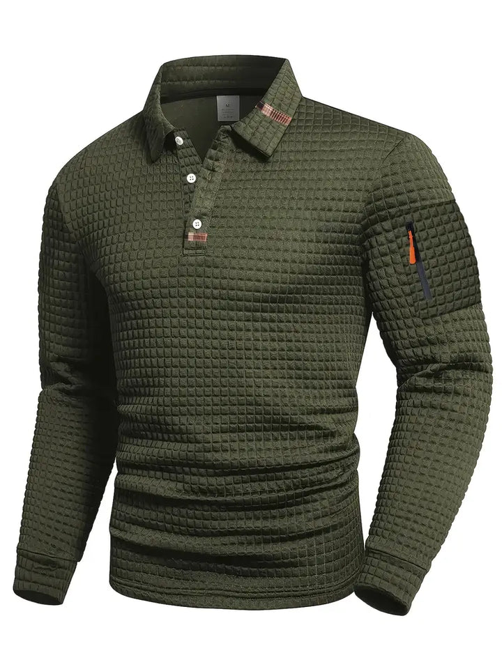 Riko™ | Modern Quilted Casual Sweater