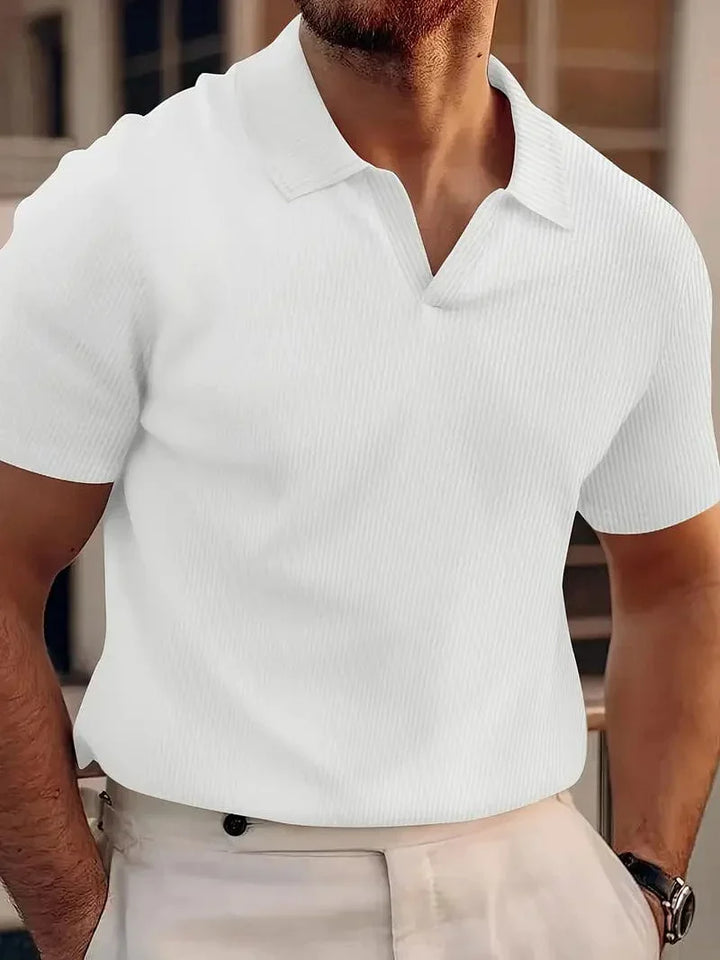 Casual Men’s Polo Shirt Without Buttons