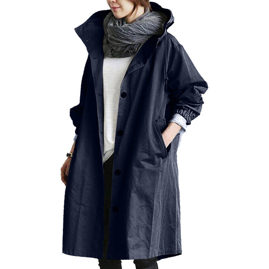 Women's Long Raincoat