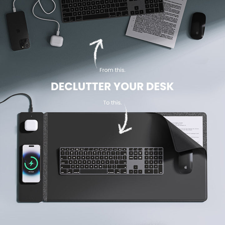 Wireless Charging Desk Mat – ChargePad Flex