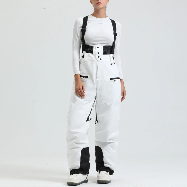 Snow Pants with Adjustable Braces - Rosemarie