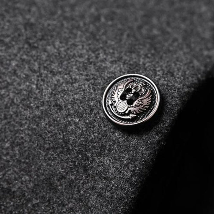 Alexander – Long Formal Men’s Coat with Timeless Elegance