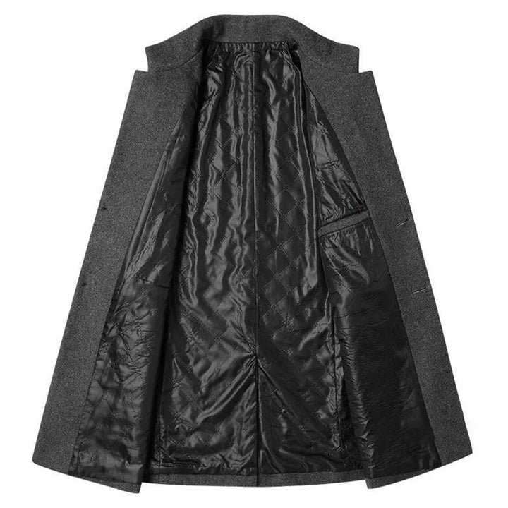 Alexander – Long Formal Men’s Coat with Timeless Elegance