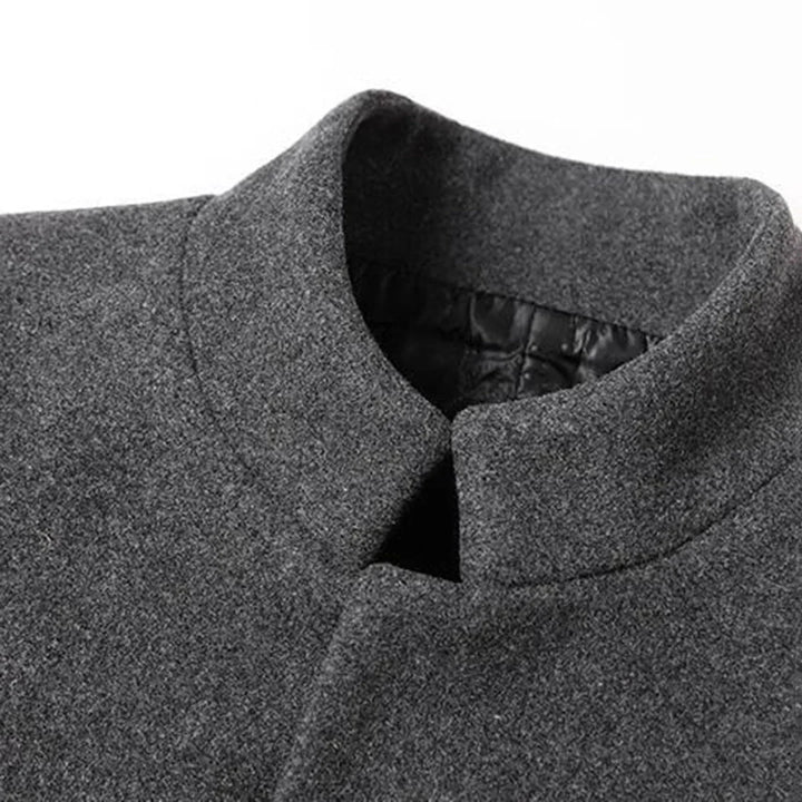 Alexander – Long Formal Men’s Coat with Timeless Elegance