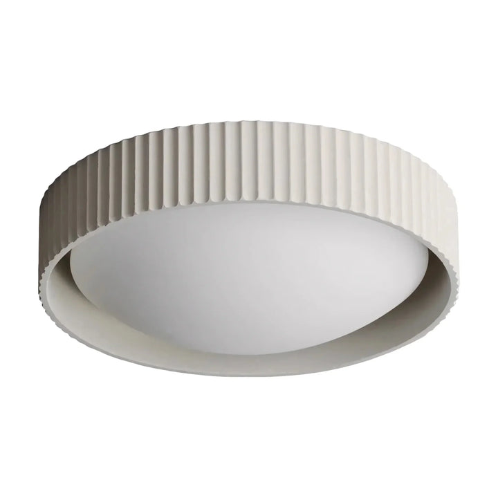 Argo Gypsum Concrete Flush Mount Ceiling Light