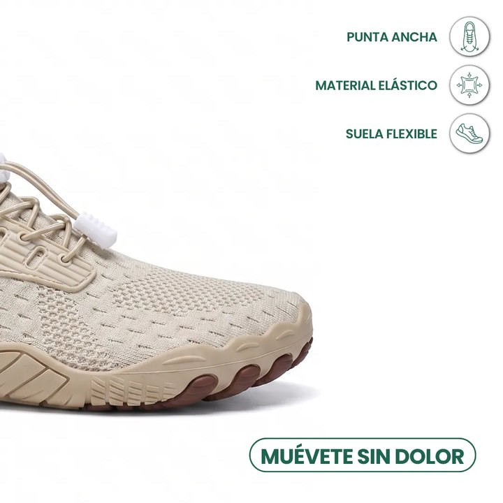 Women's Barefoot Sneakers with Wide Toe Box and Flexible Sole