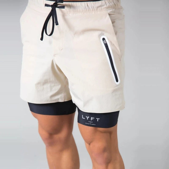 2-in-1 Sports & Training Shorts for Men