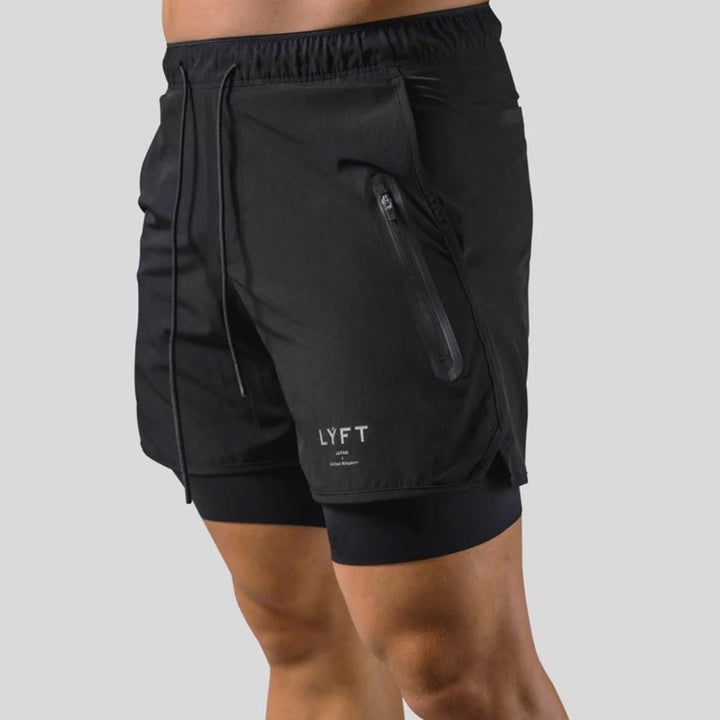 2-in-1 Sports & Training Shorts for Men