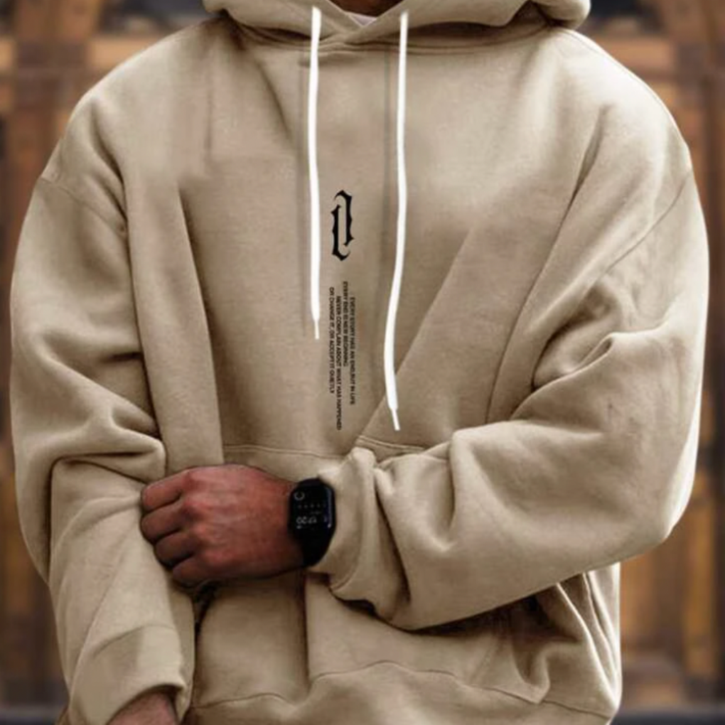 Comfortable and stylish men's hoodie