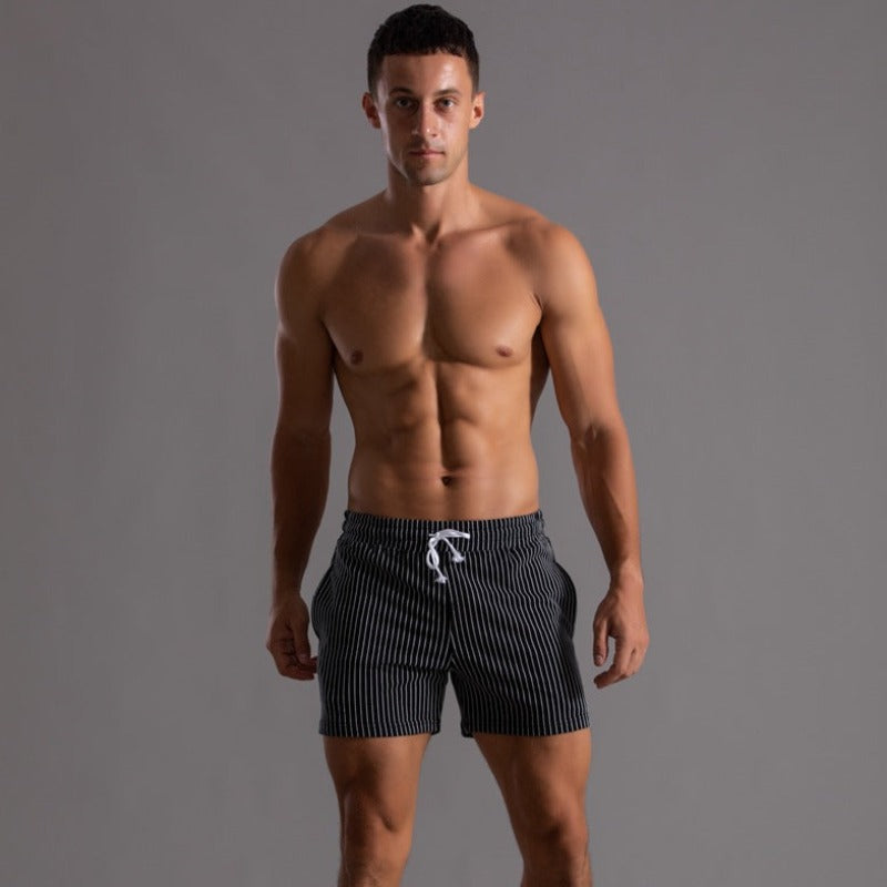 Quick-Drying & Stylish Men's Ripstop Polyester Swim Shorts – Niko