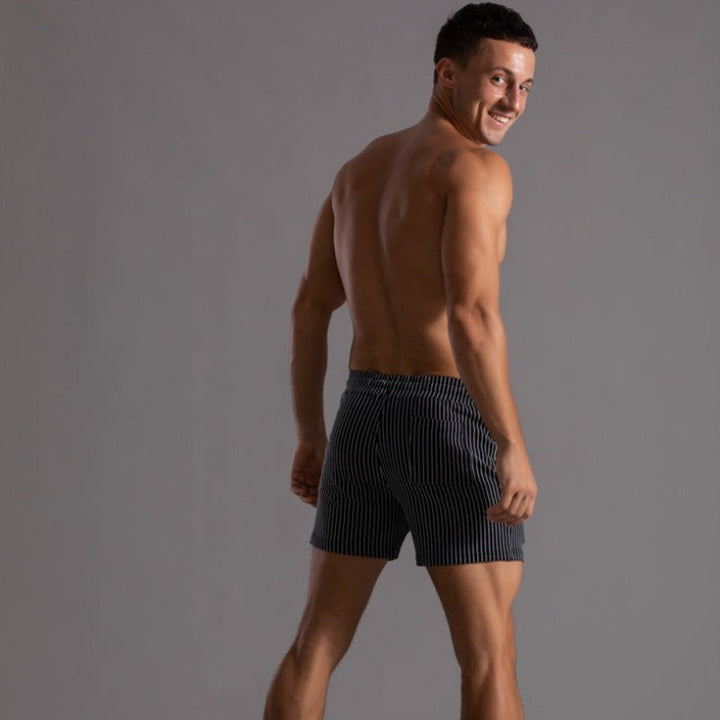 Quick-Drying & Stylish Men's Ripstop Polyester Swim Shorts – Niko