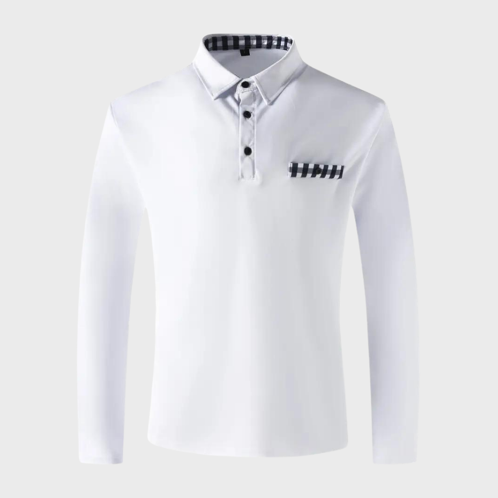 Men's Long-Sleeved Polo - Oliver