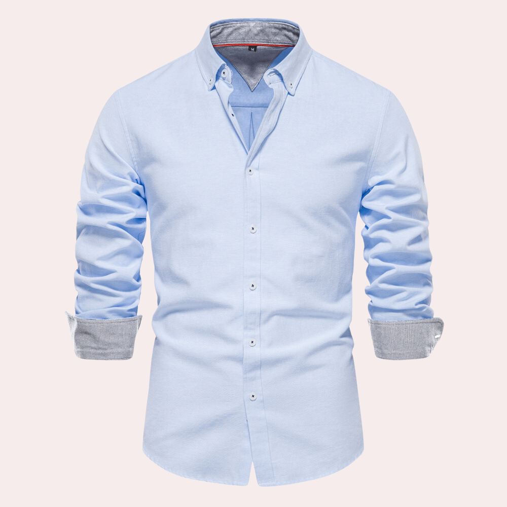 Casual Long Sleeve Men's Shirt - Remy