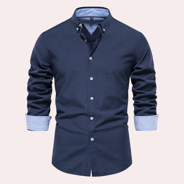 Casual Long Sleeve Men's Shirt - Remy