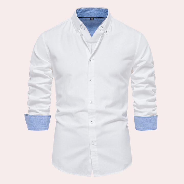 Casual Long Sleeve Men's Shirt - Remy
