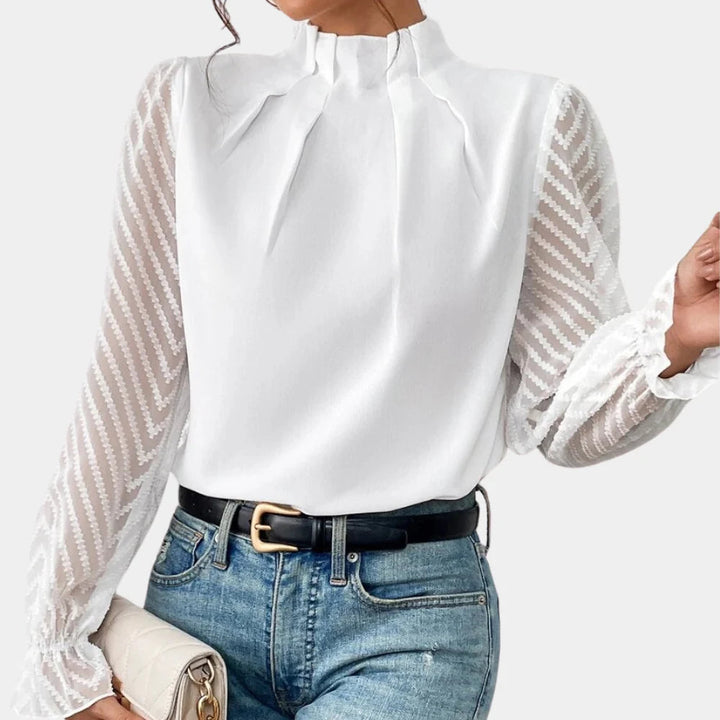 Elegant Women's Long Sleeve Top