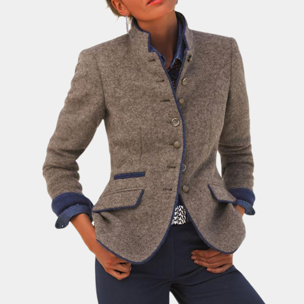 Refined Women's Blazer - Elara