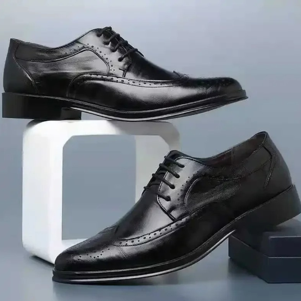 Men's Leather Oxford Shoes for Formal Occasions