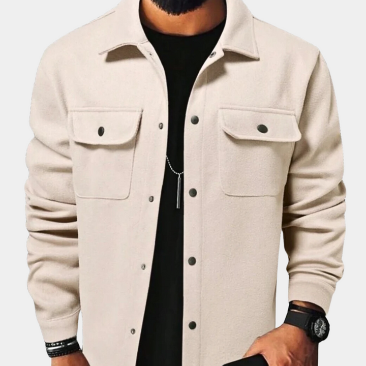 Men's Button-Down Jacket