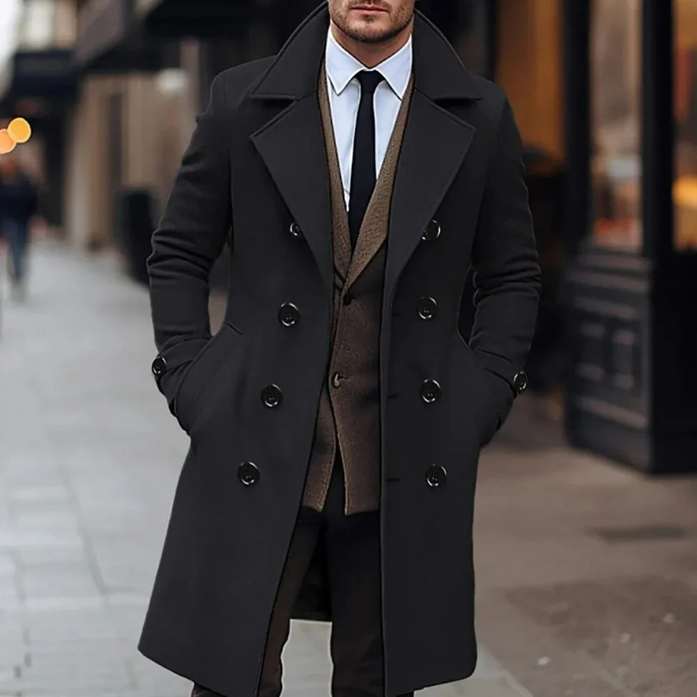 Andrew – Premium Men's Coat for Effortless Elegance
