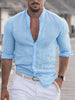 Casual Men's Linen Shirt – Matteo