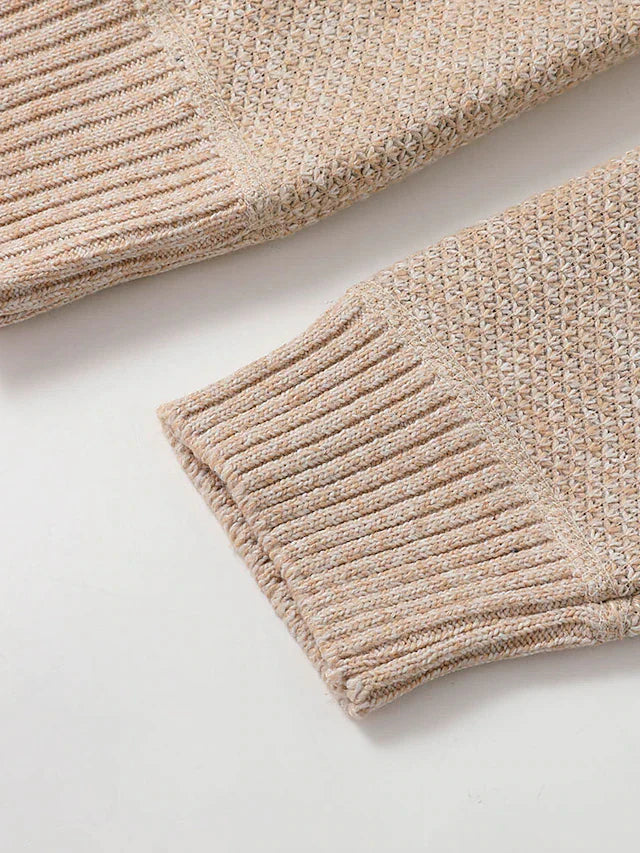 Men's Zip-Up Cardigan | Warm and Comfortable, Regular Fit