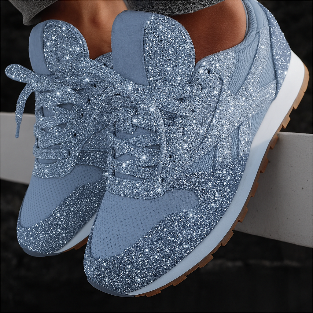 Women’s Glitter Chunky Sneakers
