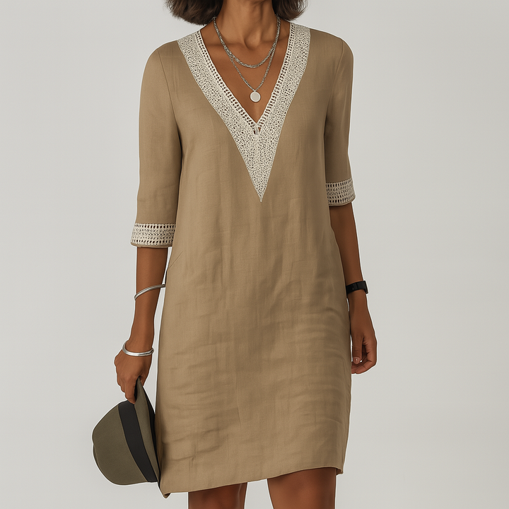 Women’s Stylish Linen Summer Dress