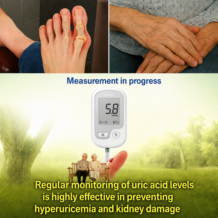 Blood Glucose Monitor Non-Painful Fingertip Portable Digital Display
