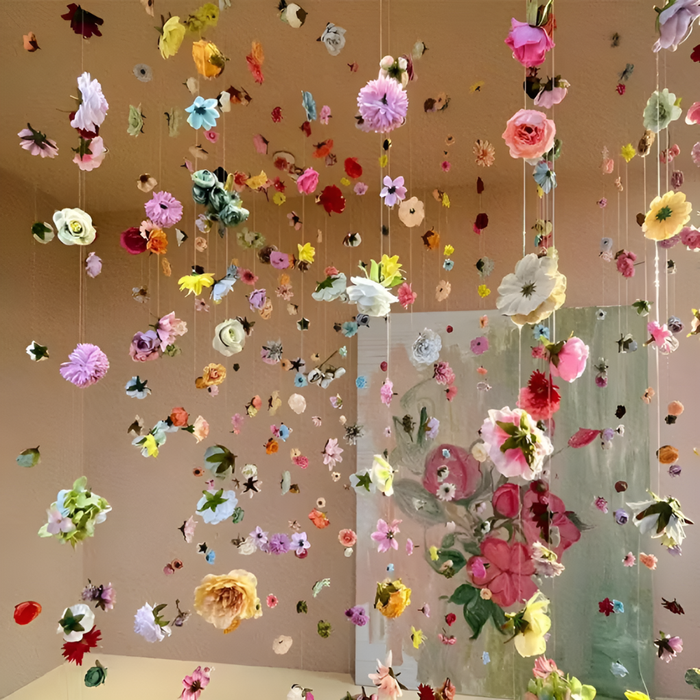 100‑Piece Artificial Flower String