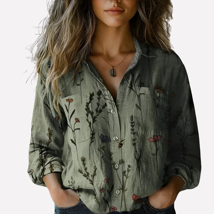 Women’s Casual Button-Up Shirt