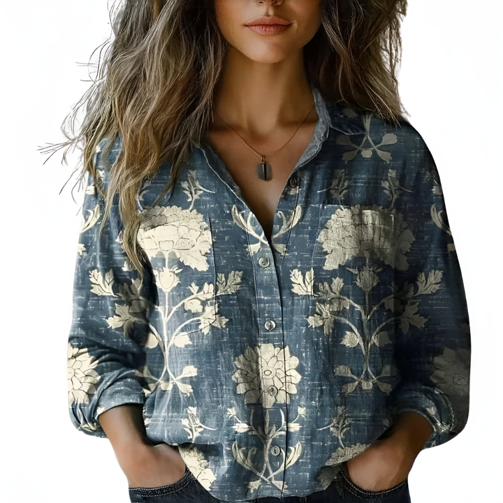 Women’s Casual Button-Up Shirt