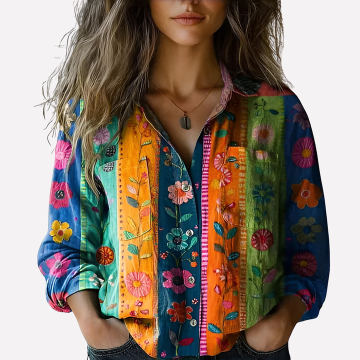 Women’s Casual Button-Up Shirt