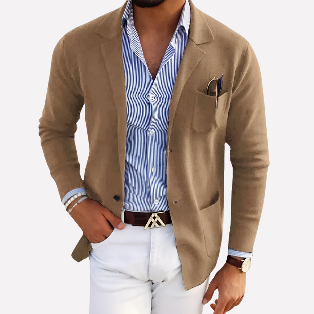 Men’s Knit Blazer