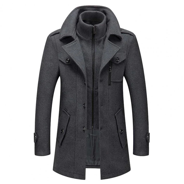Two-Piece Winter Coat for Men: Warmth and Style Combined