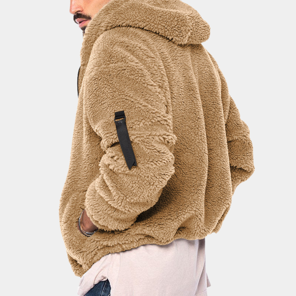 Reversible Fleece Jacket for Men