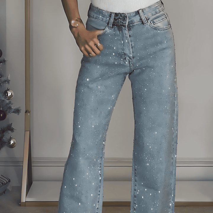 Women's Slim Fit Pants – Casual for Everyday Wear, with Zip and Buttons