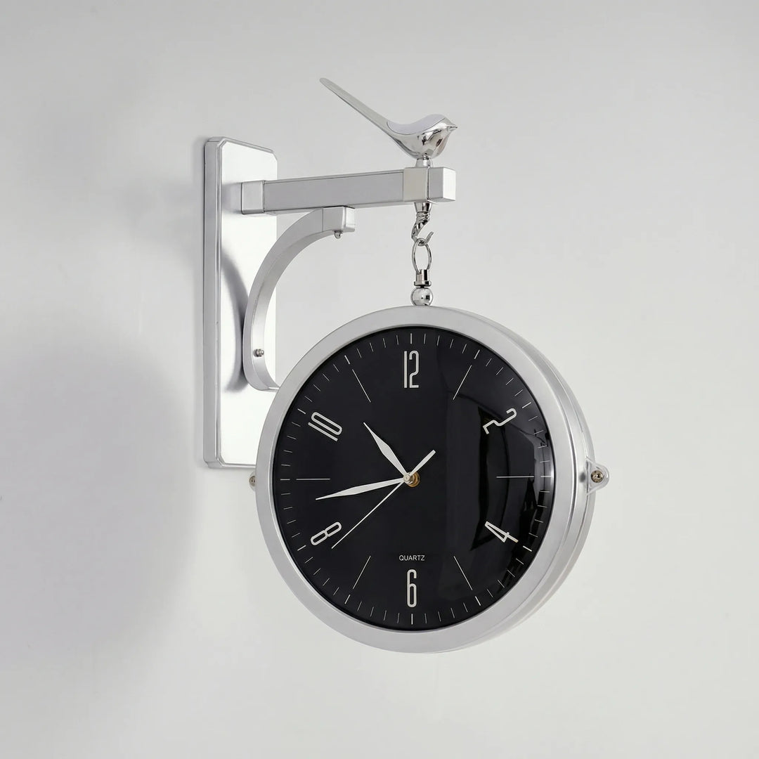 Double-Sided Wall Clock – ChronoVista